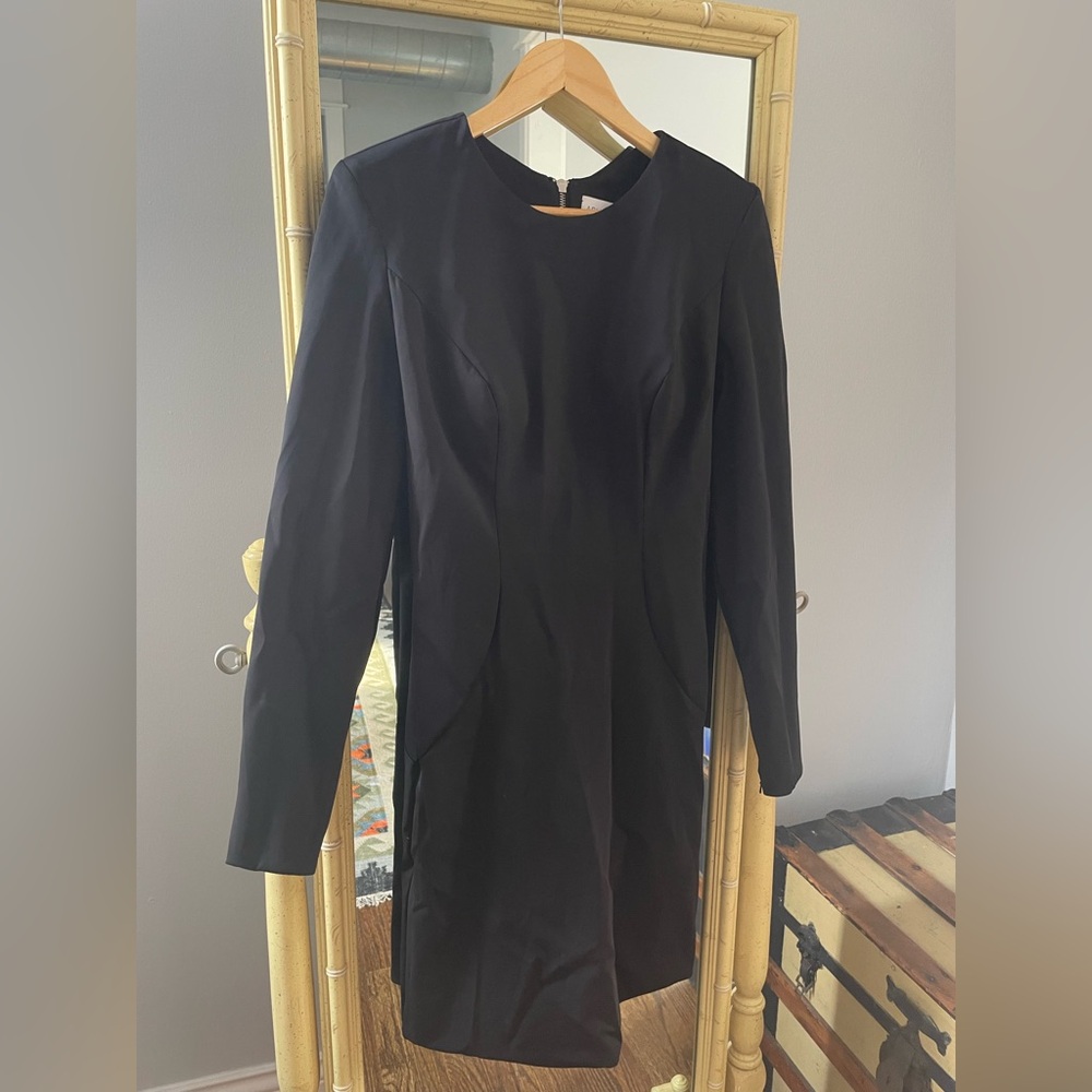 Ashley Lauren 4336 High Neck Long Sleeve Cocktail Dress 12